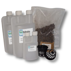 Hydroponic Nutrient Kit | Complete Nutrients & Grow Medium